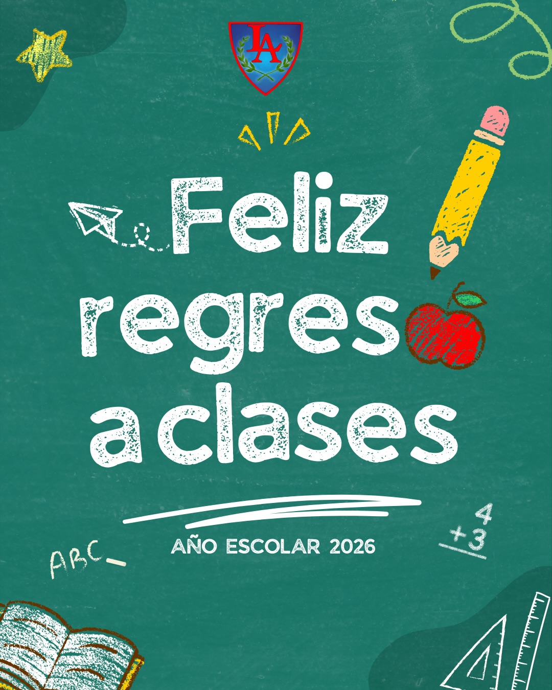 Bienvenido Año Escolar 2026 📖✏️
