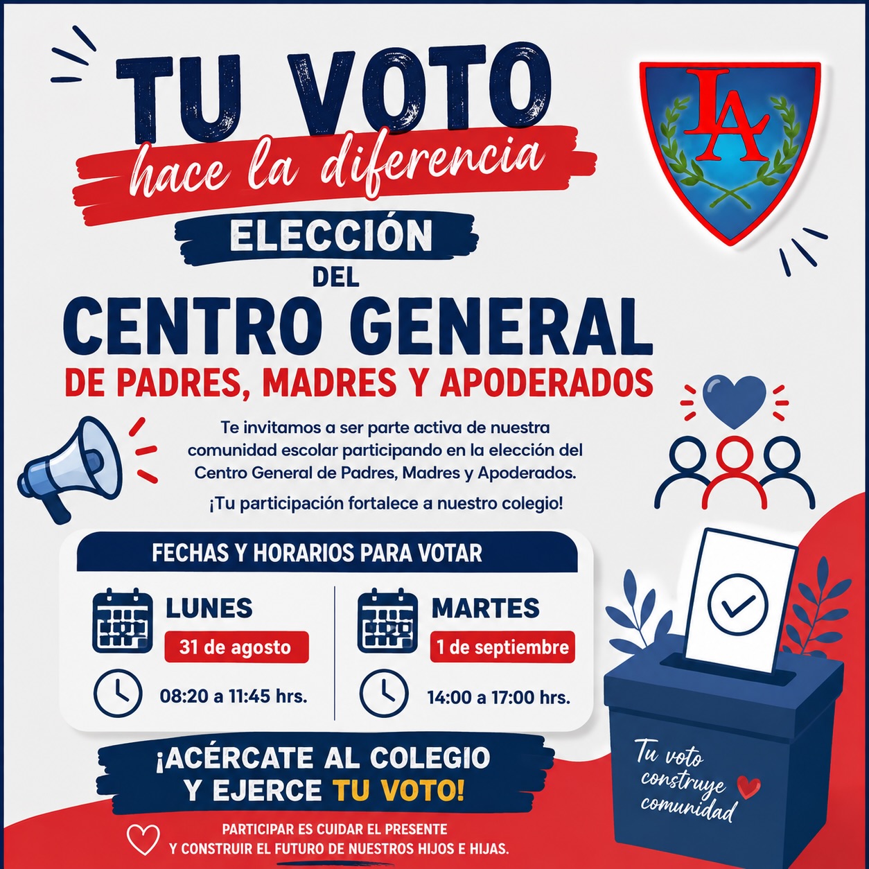 Estimada Comunidad